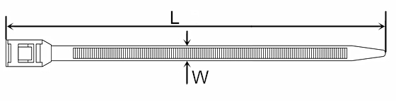 Double Locking Nylon Cable Tie